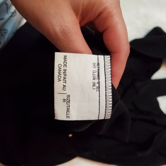 Farouche by Lori Weidner/Black Dress/SZ US 8 - Picture 12 of 13